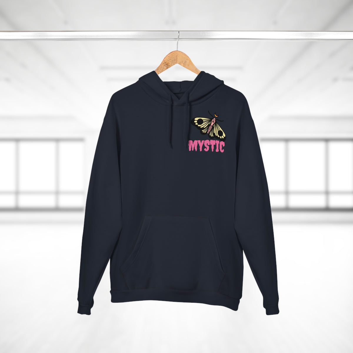 Mystic Moth Pullover Hoodie