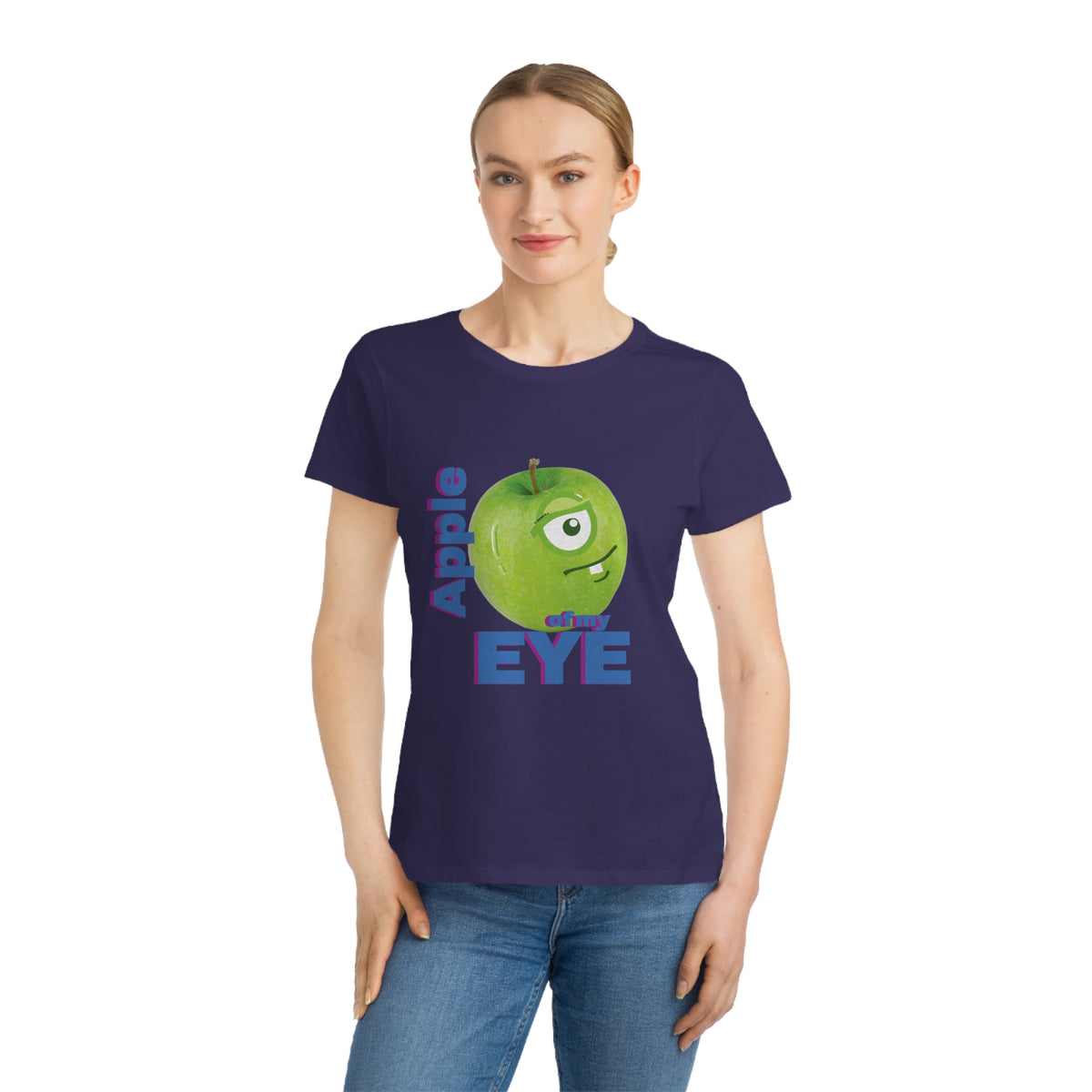 Apple of My Eye Women's Teacher Classic T-Shirt