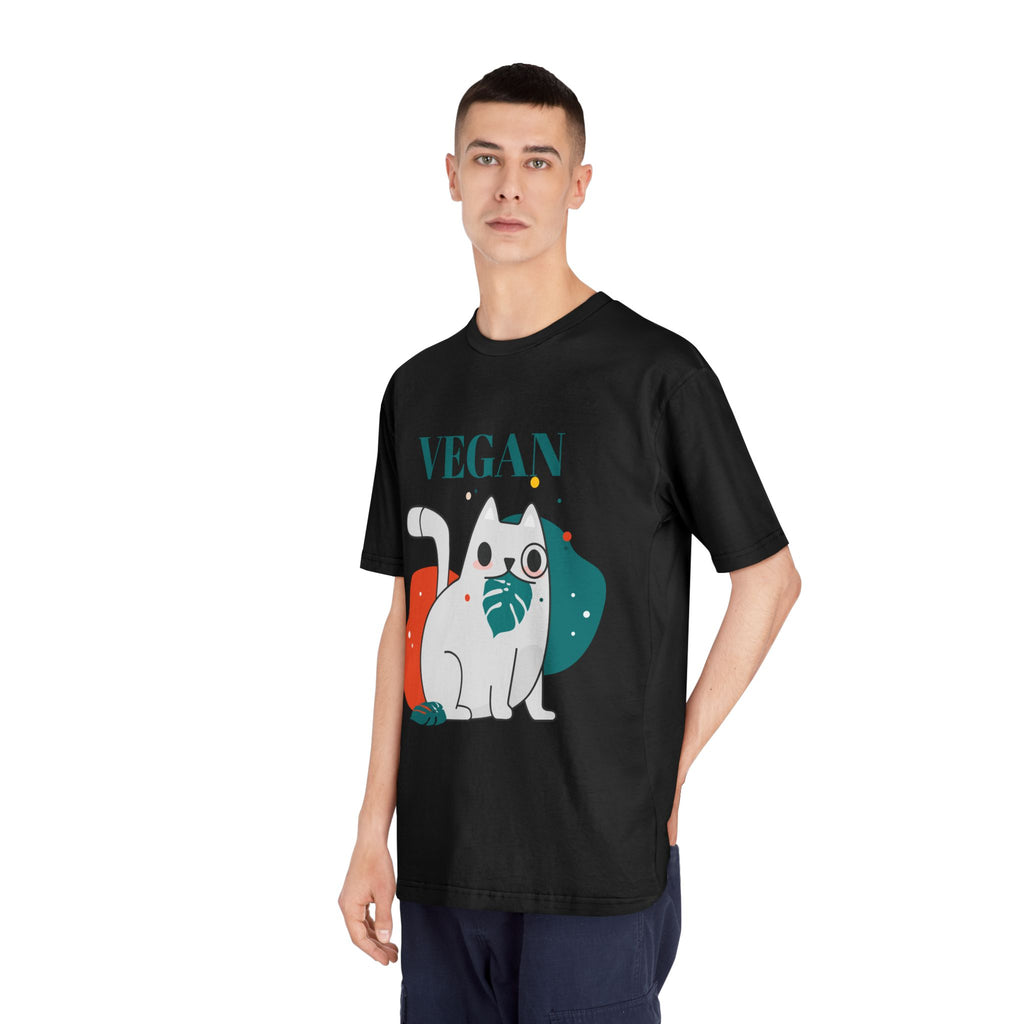 Vegan Cat T-Shirt – Cute Plant-Based Animal Lover Graphic Tee