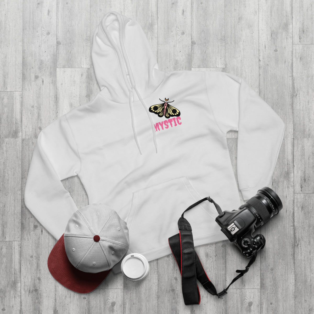 Mystic Moth Pullover Hoodie