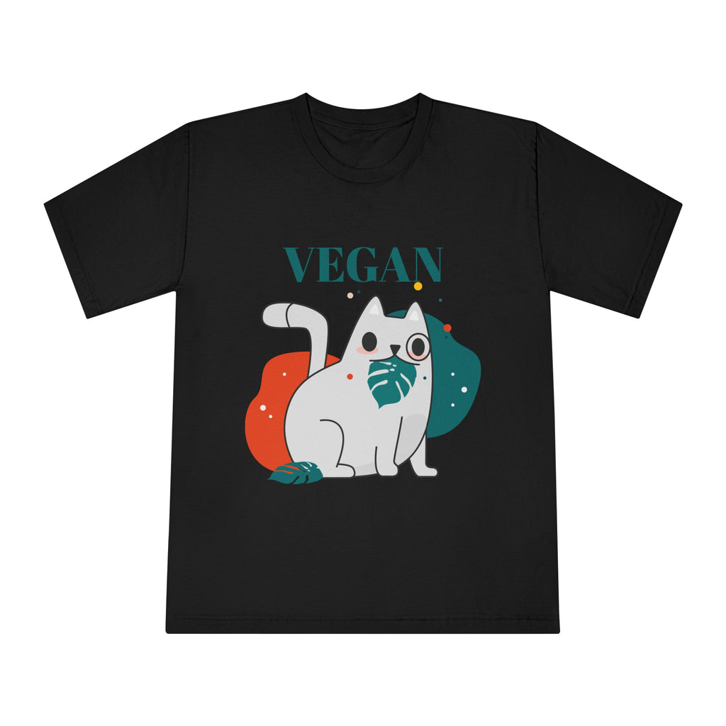 Vegan Cat T-Shirt – Cute Plant-Based Animal Lover Graphic Tee