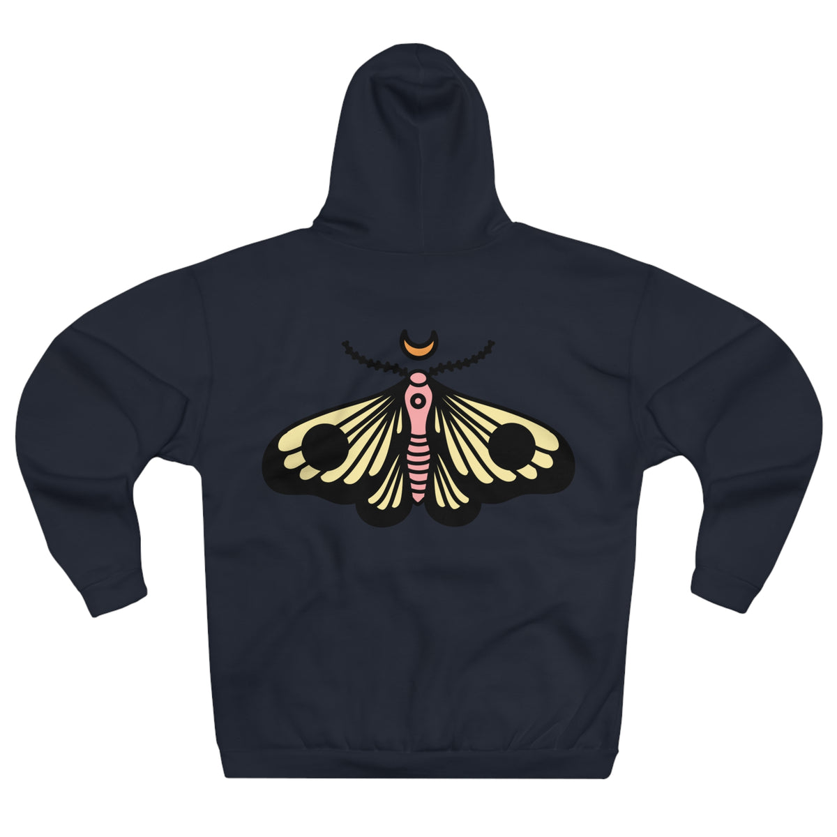 Mystic Moth Pullover Hoodie