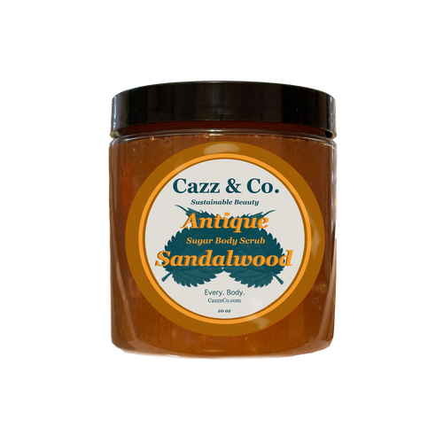 Antique Sandalwood Organic Sugar Body Scrub 10oz
