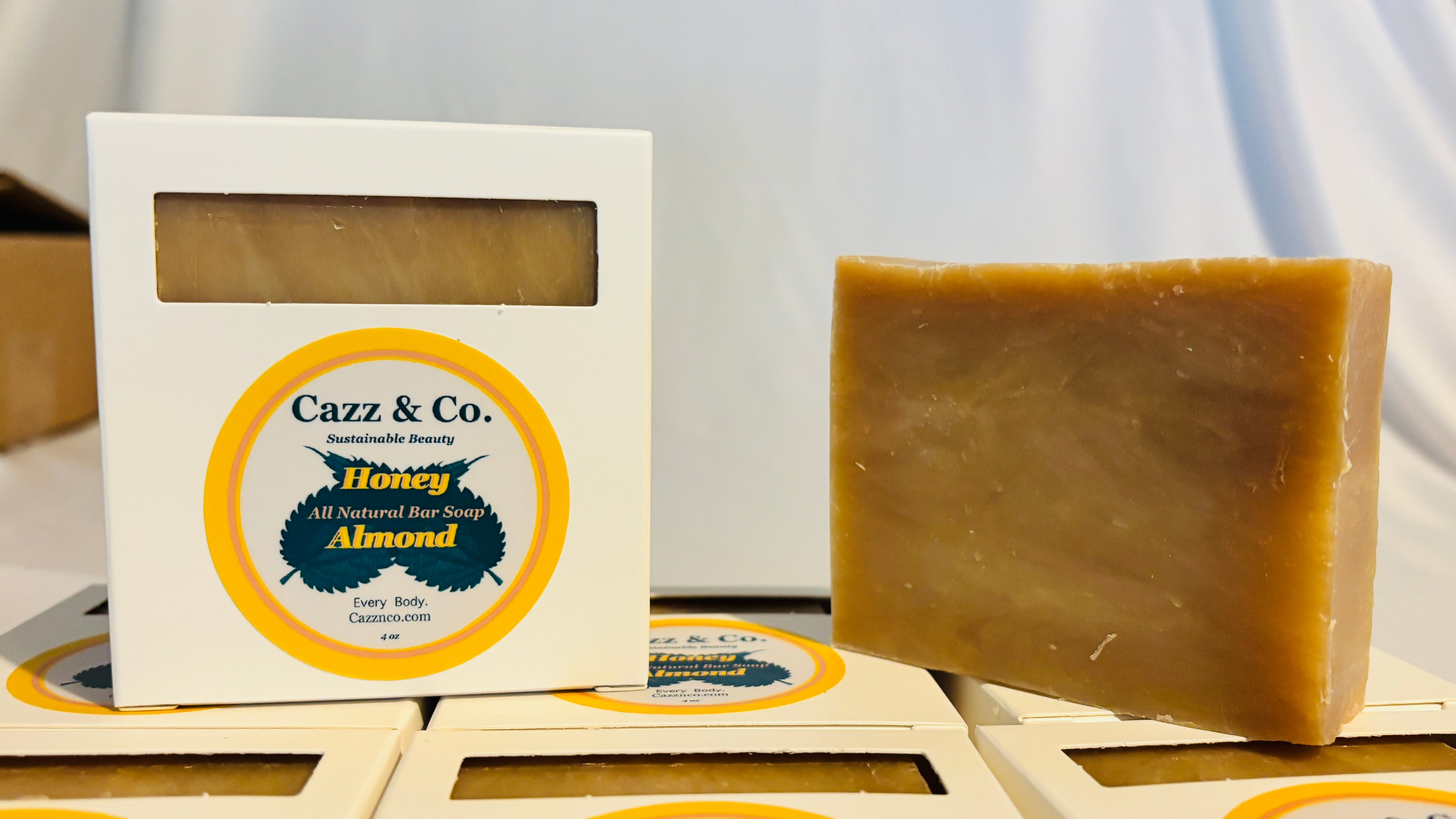 Honey Almond All Natural Bar Soap 4oz.