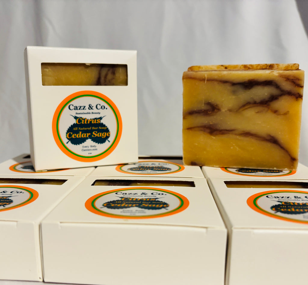 Citrus Cedar Sage Soap 4.5oz