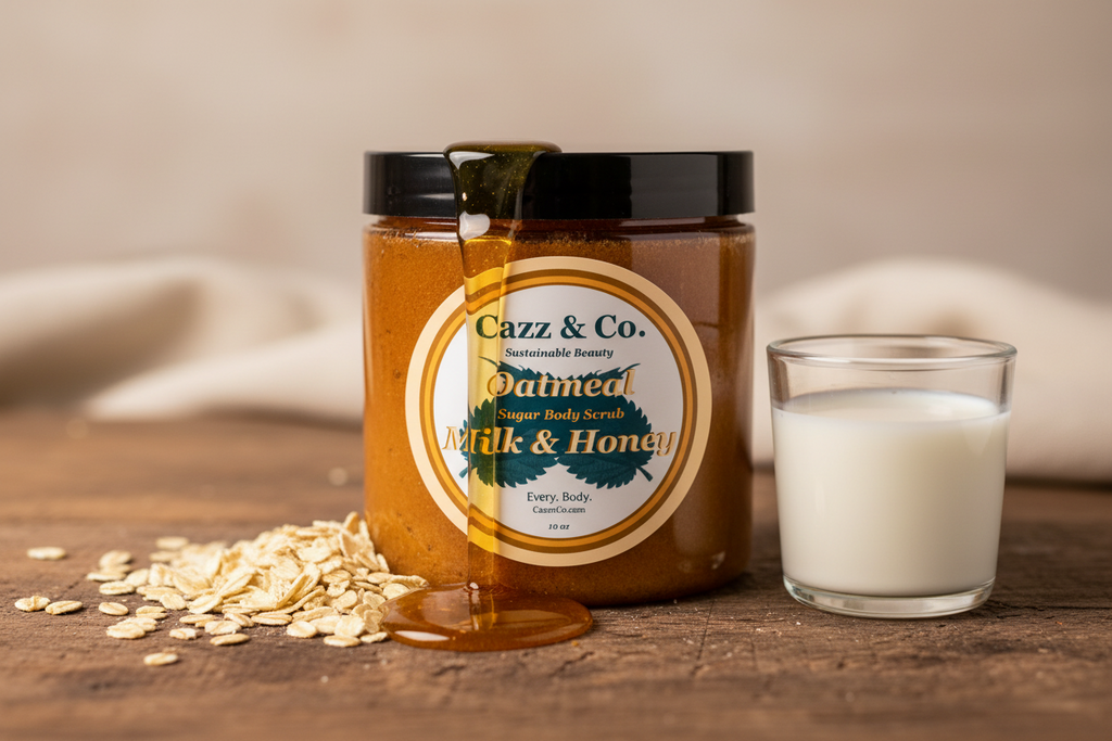 Oatmeal Milk and Honey Sugar Scrub 10oz*