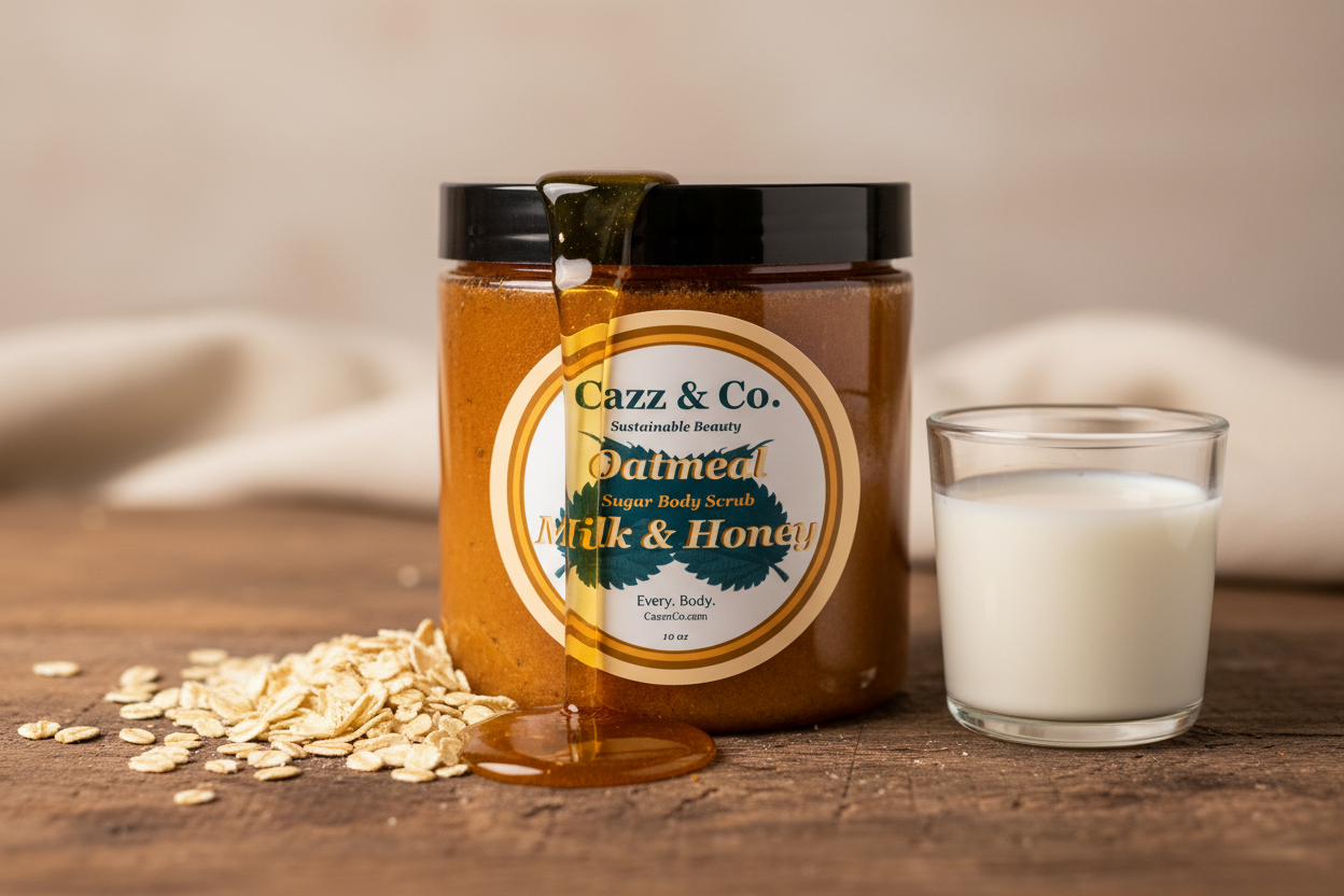 Oatmeal Milk and Honey Sugar Scrub 10oz*